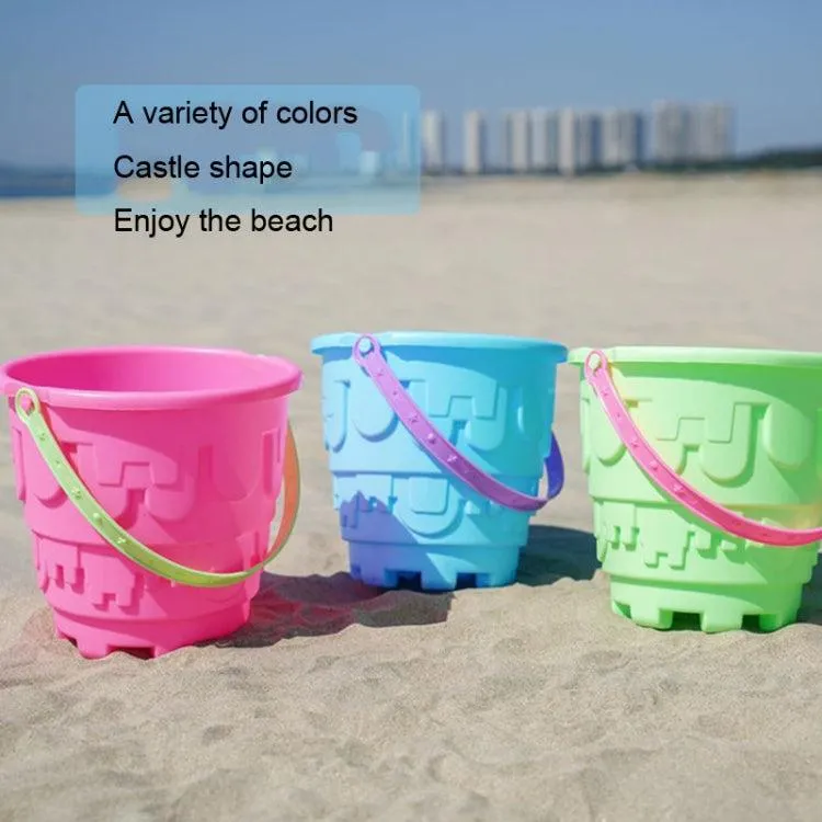 13-Piece Kids Sand Playset with Bucket, Shovels, Water Bottle, and Hourglass