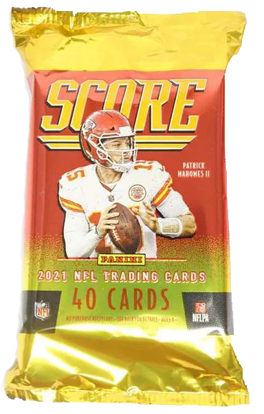 2021 Panini Score Football NFL Hobby Pack