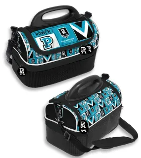 AFL Dome Lunch Cooler Bag Box - Port Adelaide Power - Aussie Rules Football