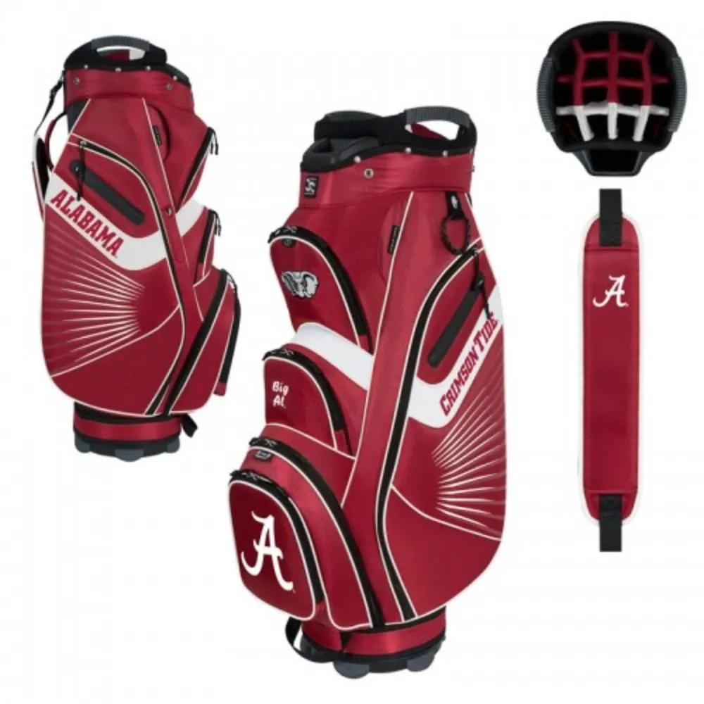 Alabama Crimson Tide WinCraft "The Bucket II" 14-Way Cooler Cart Golf Bag