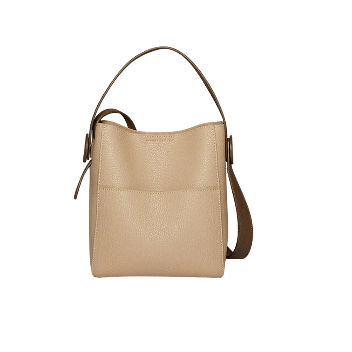 Alexa Daily Leather Bucket Bag