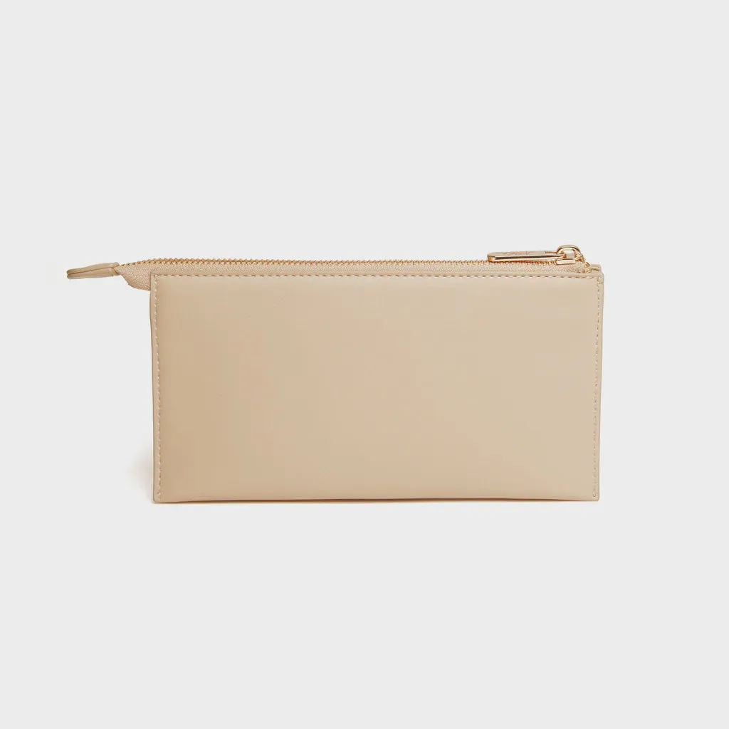 Alice Wheeler Valencia Double Purse Sand