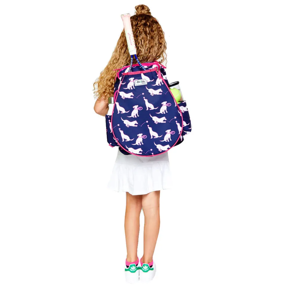 Ame & Lulu Little Love Court Puppies Tennis Backpack