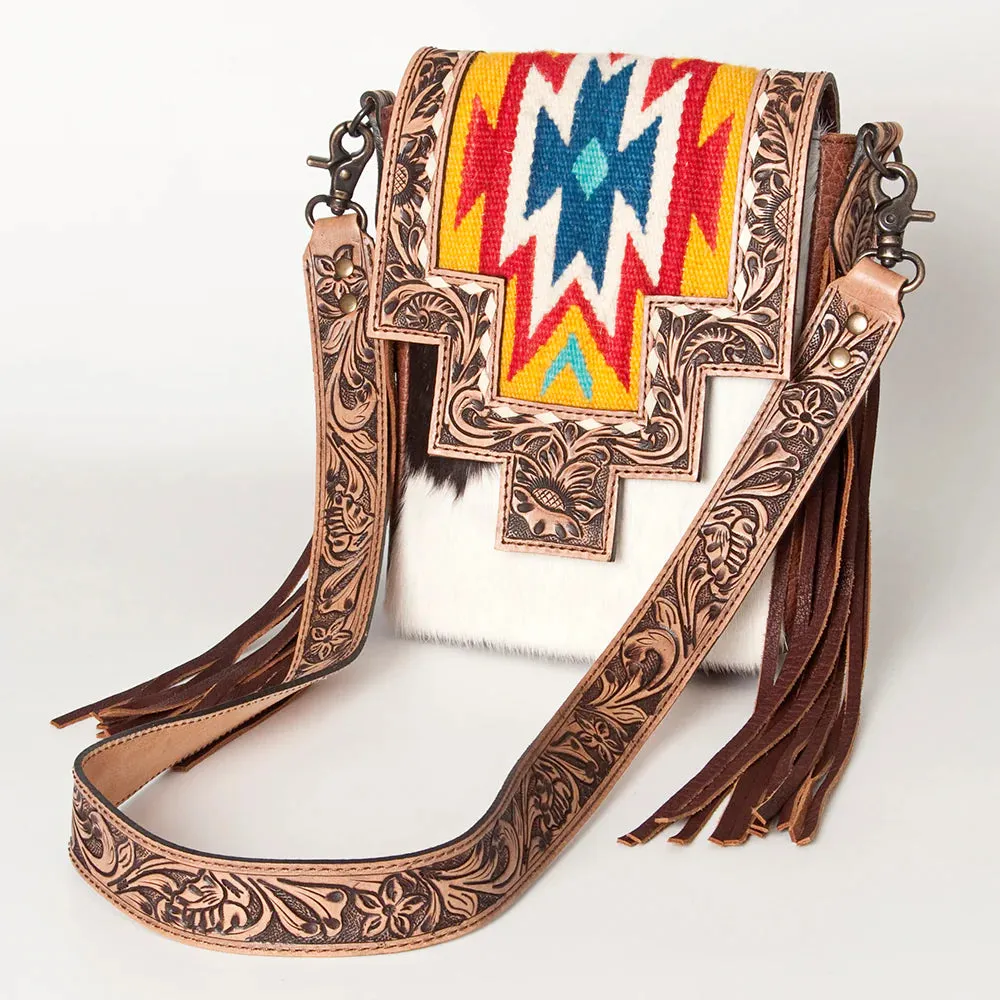 American Darling Tooled Aztec Purse