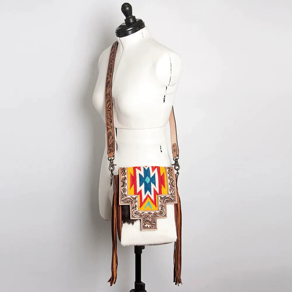 American Darling Tooled Aztec Purse