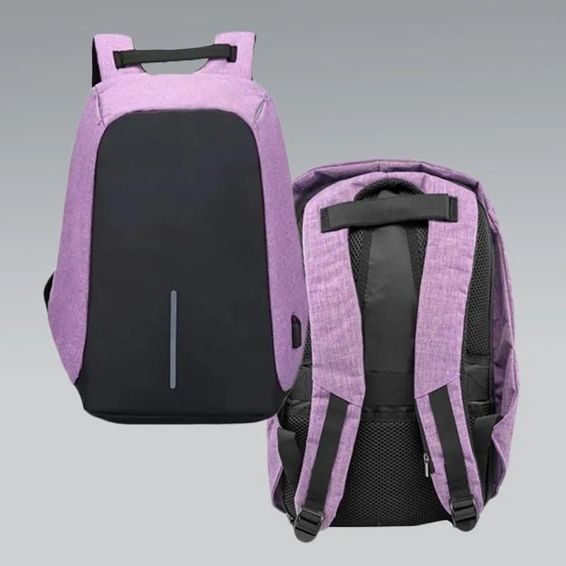 Anti-Theft Backpack with USB Charging Port