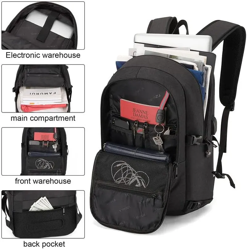 Anti theft, Secured Waterproof Bookbag