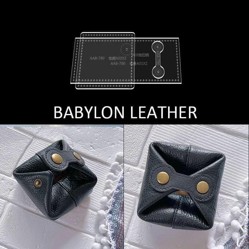 BABYLON™ DIY Leather Coin Purse Pattern AAB-790