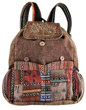 Backpack ~ Patchwork & Tree of Life