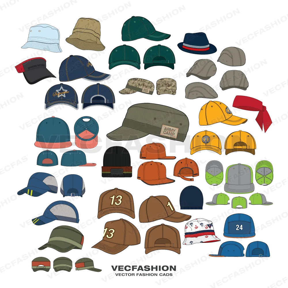 Bags, Accessories & Headwear Bundle