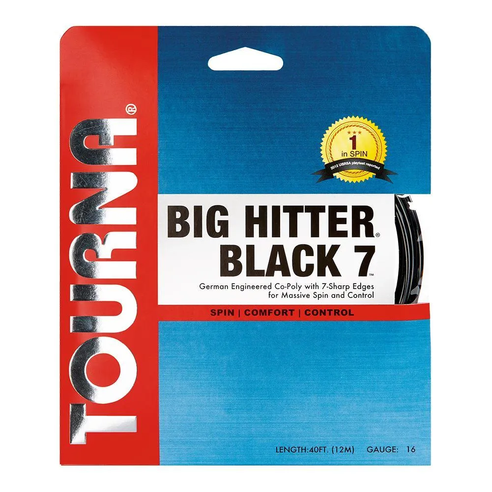 Big Hitter Black 7 16G Tennis String