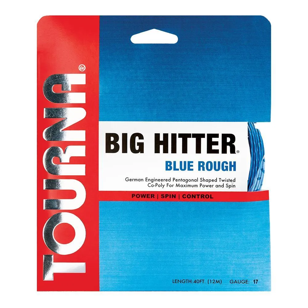 Big Hitter Blue Rough 17G Tennis String