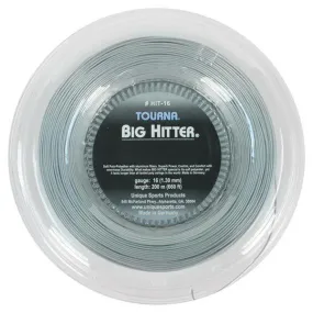 Big Hitter Silver 16G Reel Tennis String