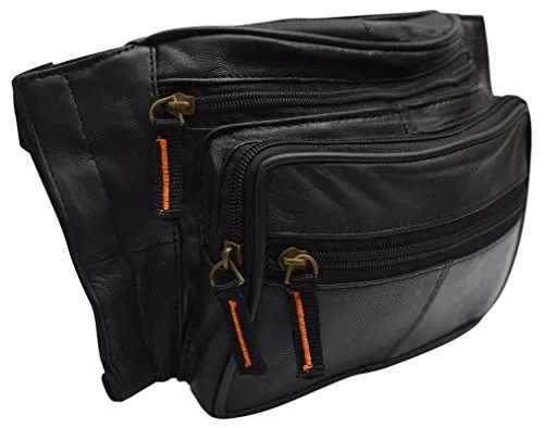 Black Tactical Pistol Concealment Fanny Pack CCW Concealed Carry Gun Pouch with Holster