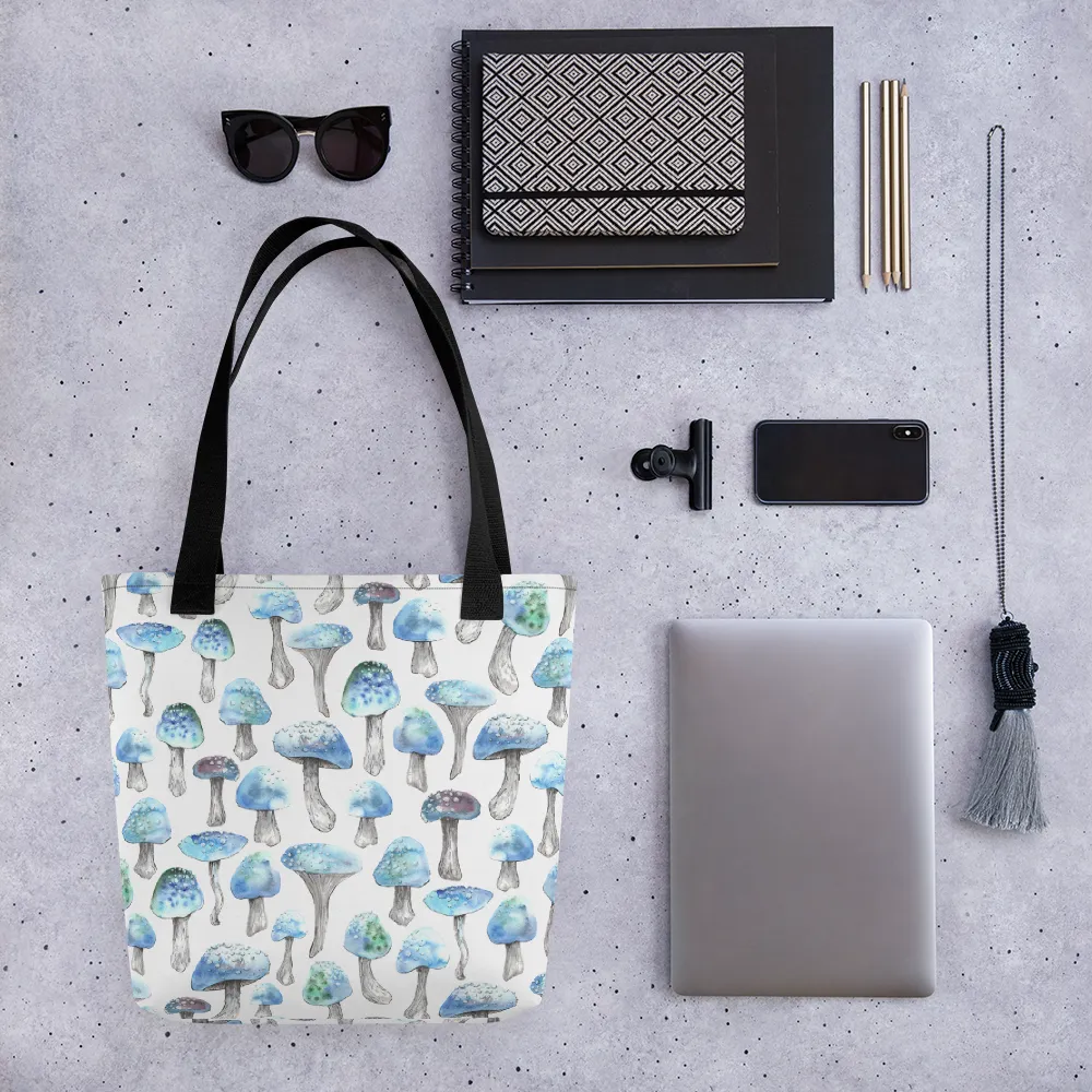 Blue Shroom Tote bag