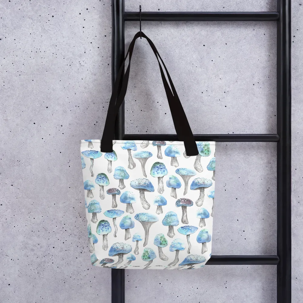 Blue Shroom Tote bag