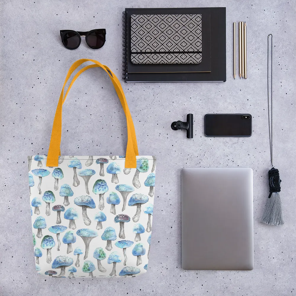 Blue Shroom Tote bag