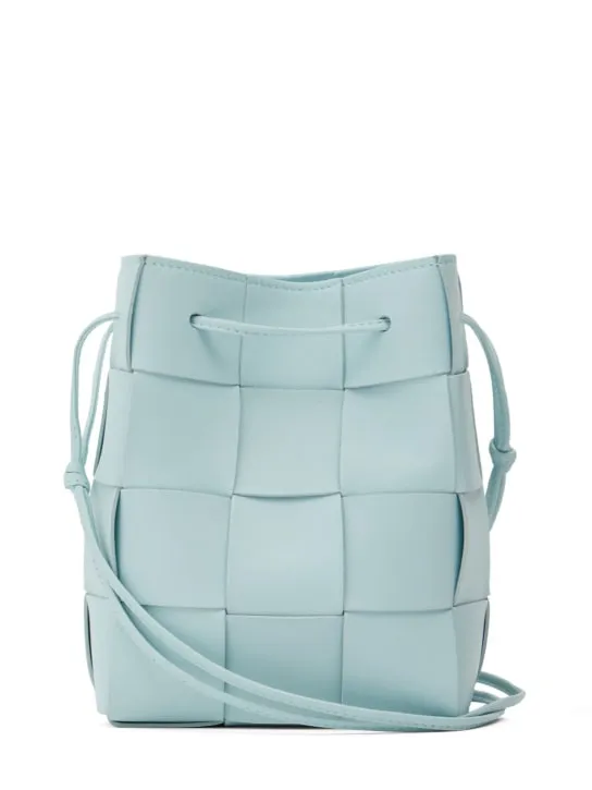 Bottega Veneta   Small Cassette leather bucket bag 