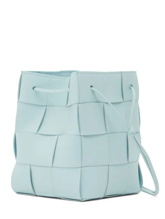 Bottega Veneta   Small Cassette leather bucket bag 