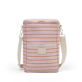 BOTTLE BASE | Soft Pink   Rust Stripe