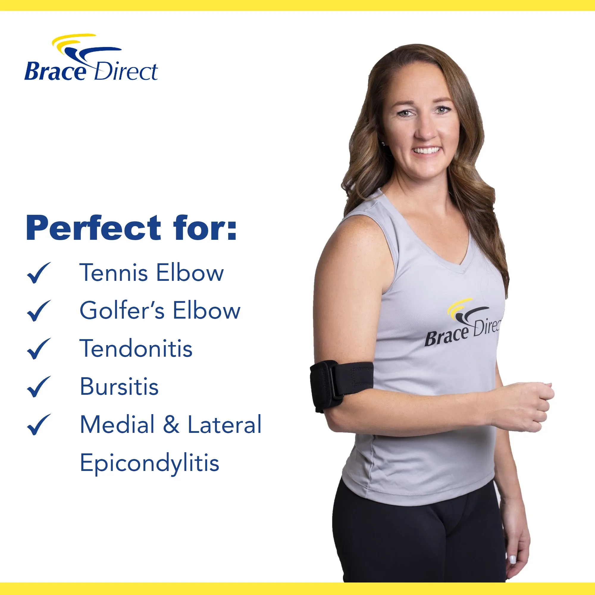 Brace Direct Cold Gel Tennis Elbow Brace