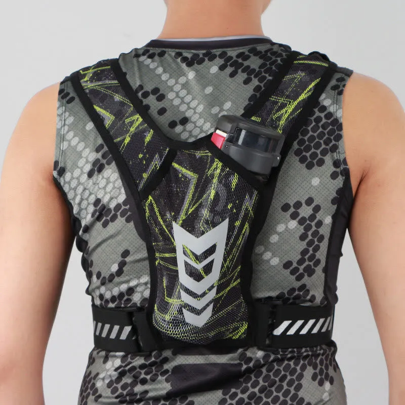 Breathable Lightweight Men's Mobile Phone Bag Outdoor Sports Running Vest Marathon Water Bag