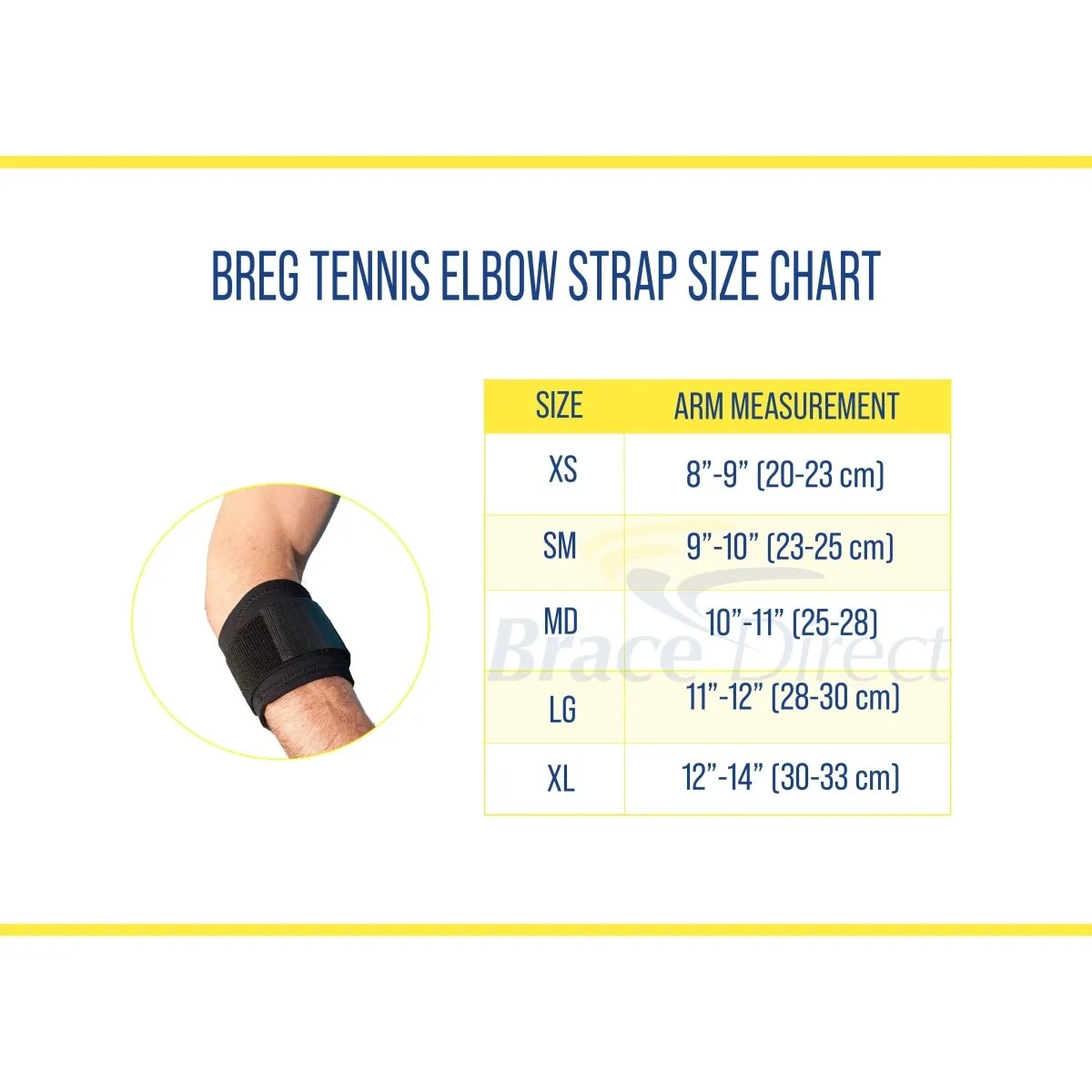 Breg Tennis Elbow Strap