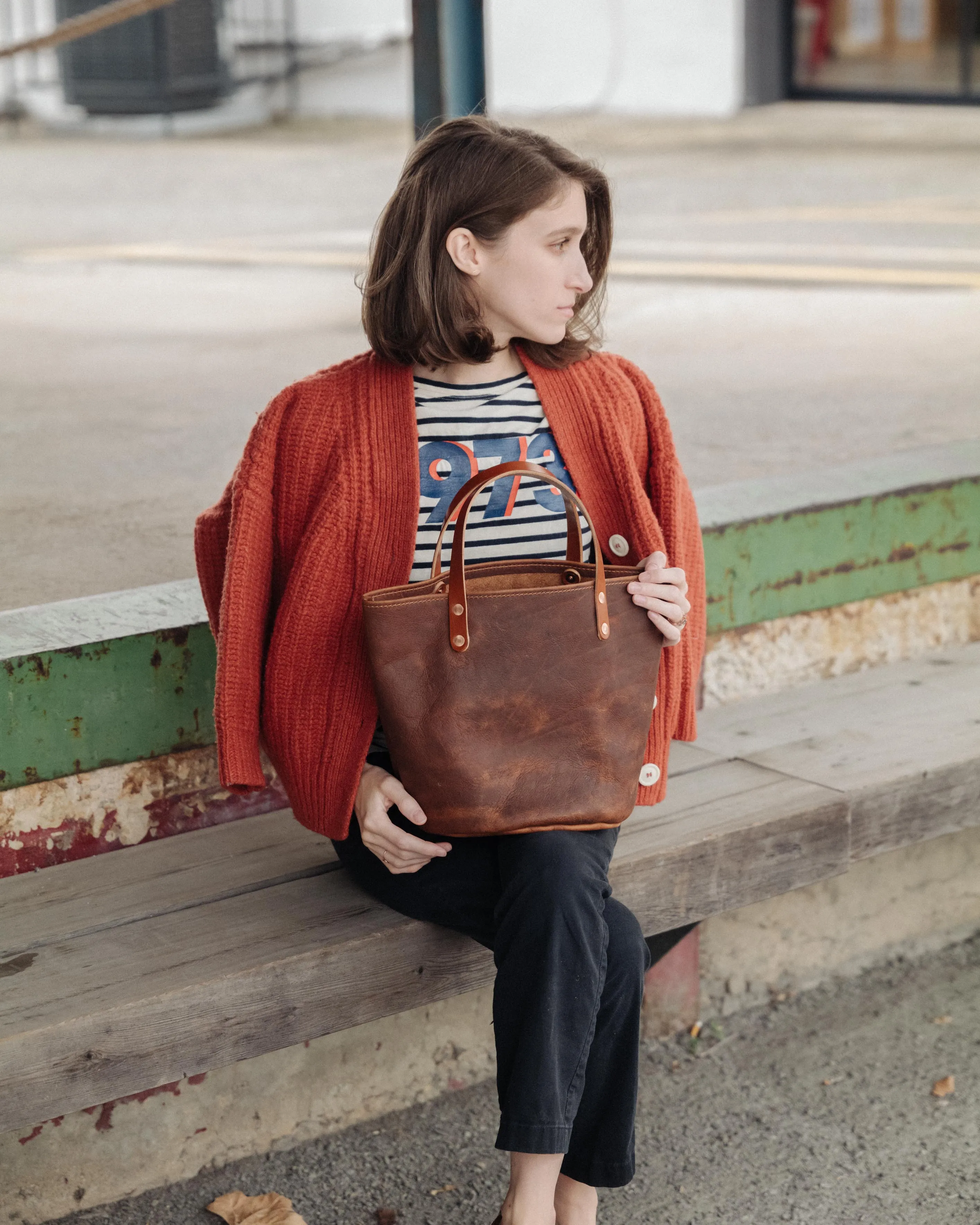 Brown Kodiak Bucket Tote