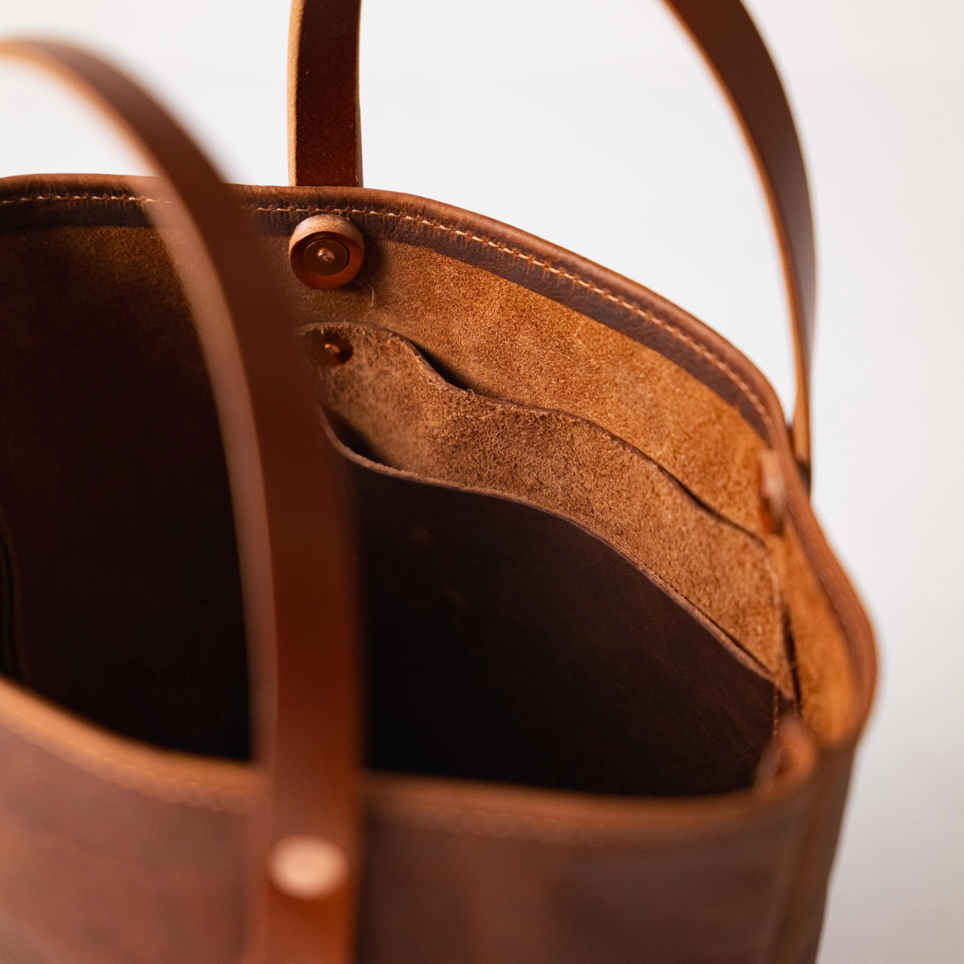 Brown Kodiak Bucket Tote