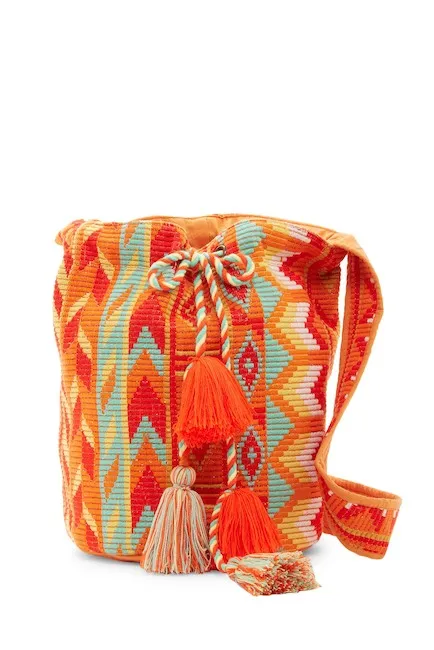 Bucket bag, beach boho mochilla bag!