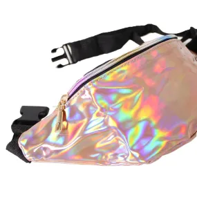 Bum Bag - Rose Gold Iridescent