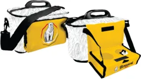 Bundaberg Rum Furry Cooler Bag with pull down tray