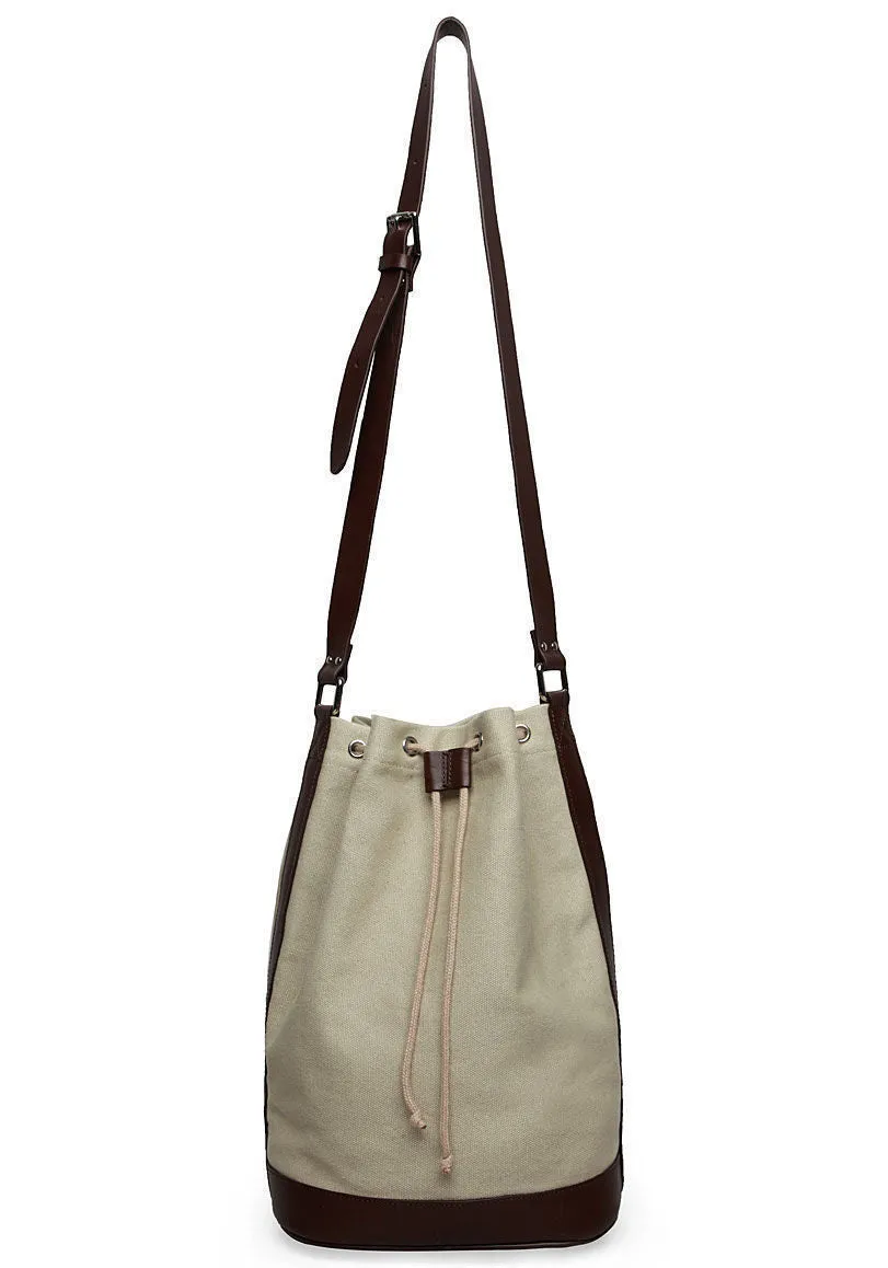 Canvas Bucket Bag