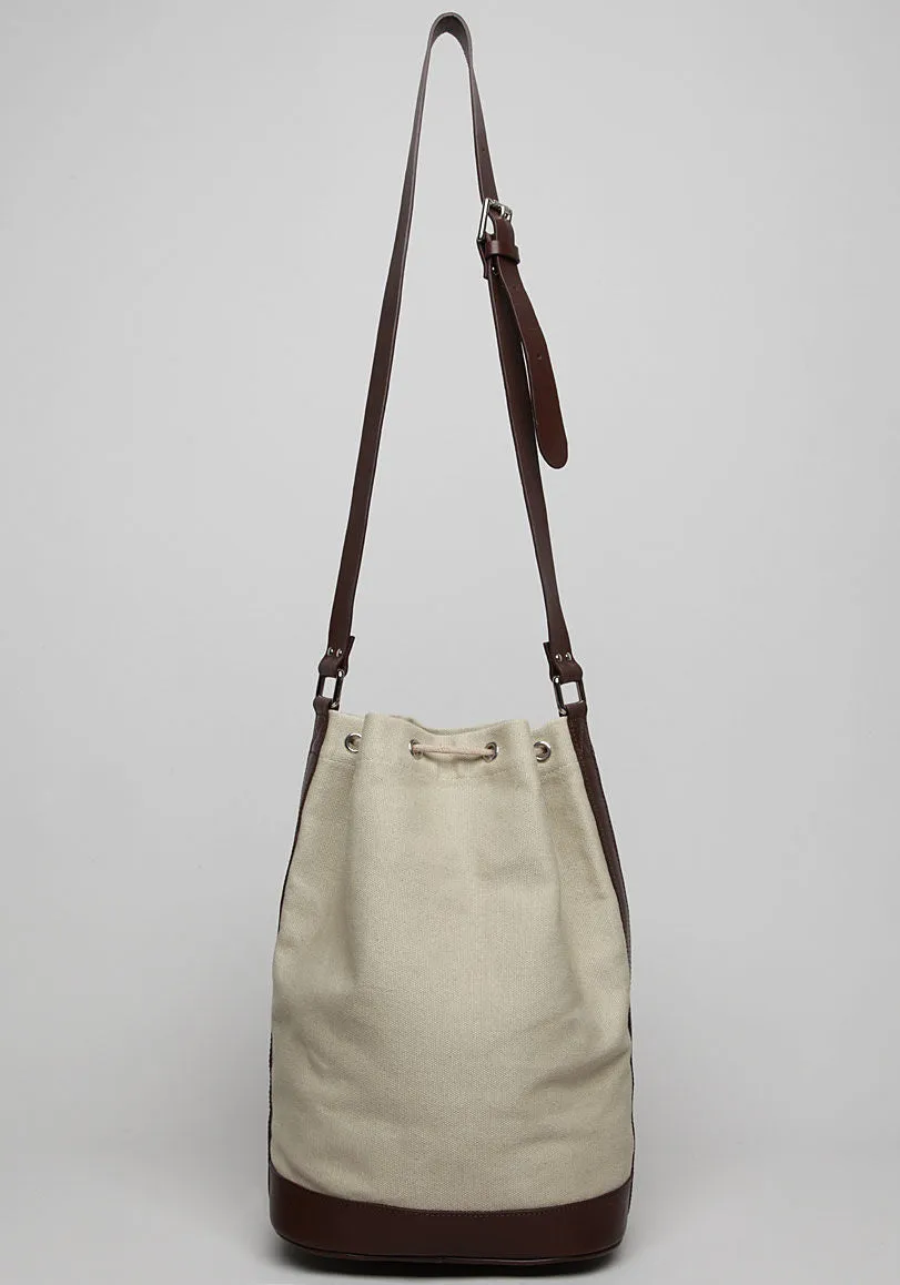 Canvas Bucket Bag