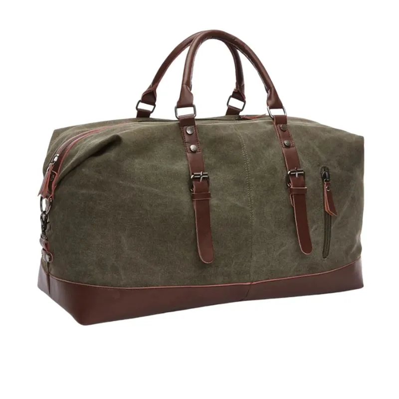 Canvas Men's Carry-On Luggage and Duffel Bag