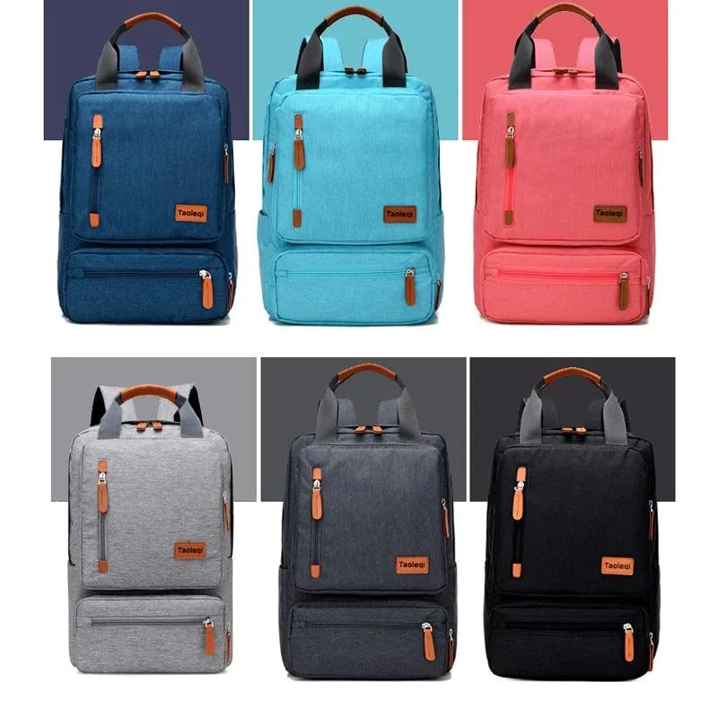 Casual Business Men Computer Backpack Light 15 inch Laptop Bag 2022 Waterproof Oxford cloth Lady Anti-theft Travel Backpack Gray