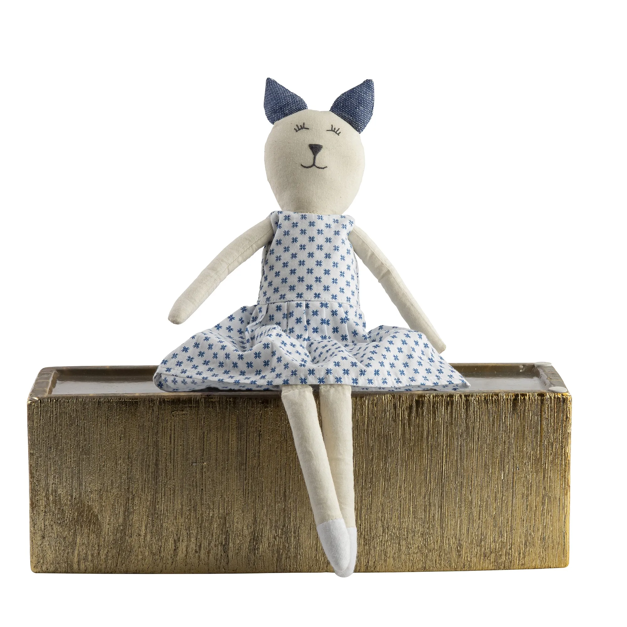 Cathy Cat Denim Doll