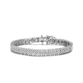 Champéry Cluster Arrow Head Tennis Bracelet