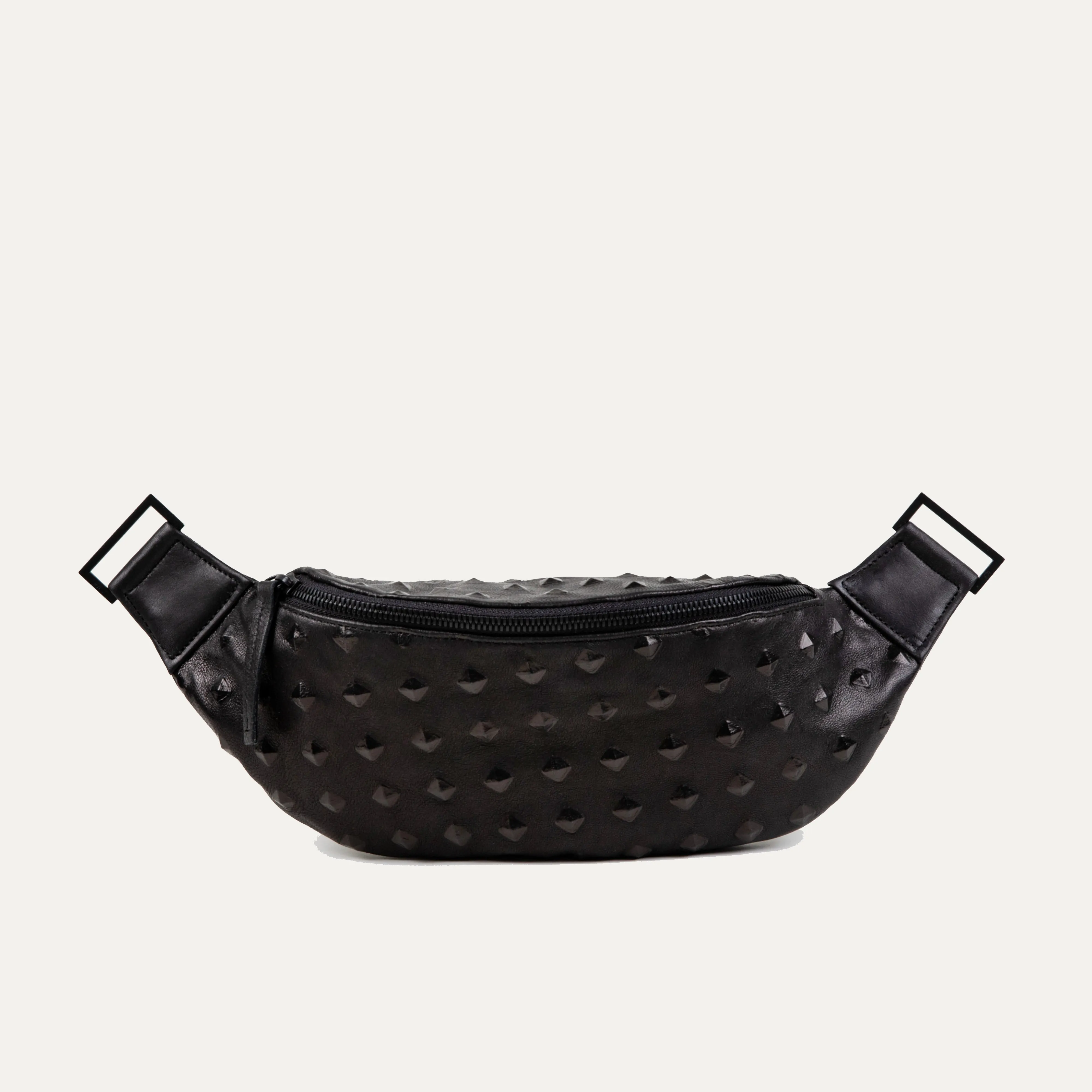 Cher Fanny Pack   Crossbody Bag | Black   Black Hardware