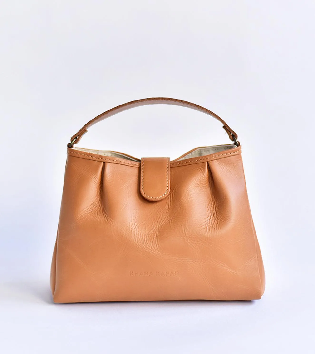 Chestnut bucket bag | Relove