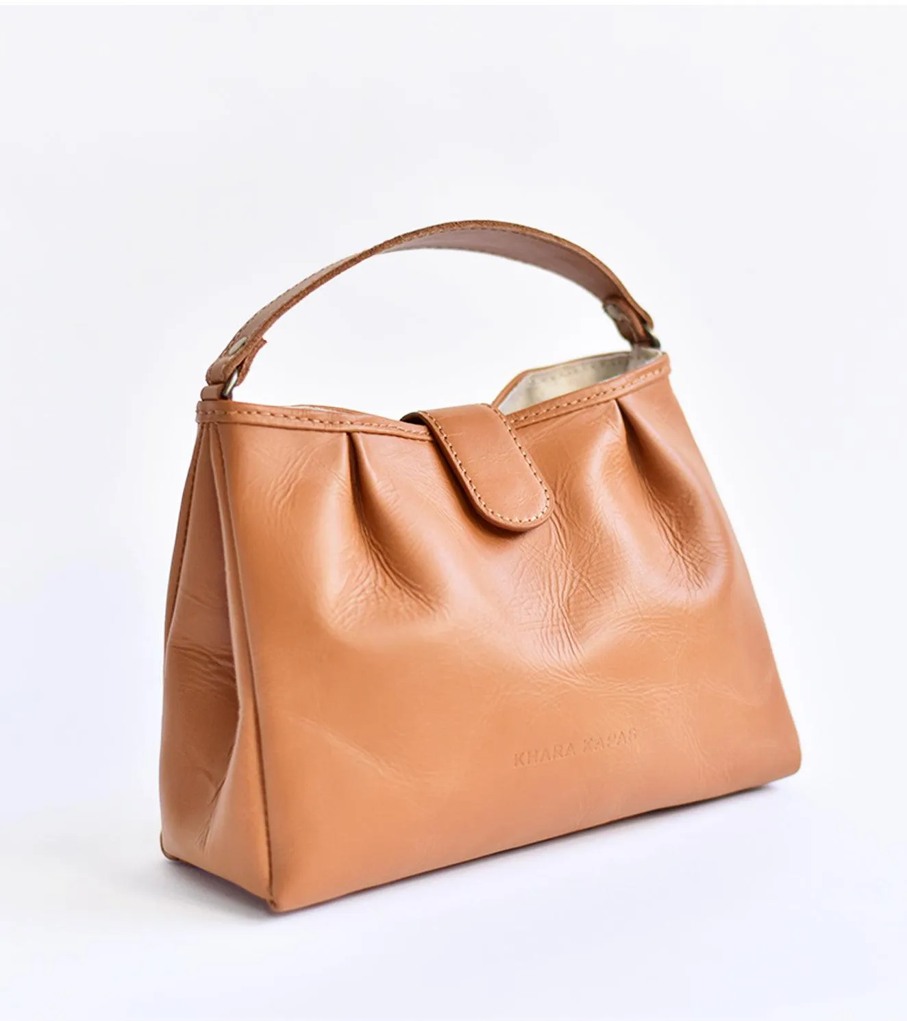 Chestnut bucket bag | Relove