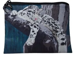 Clouded Leopard Change Purse - Secluded Grace