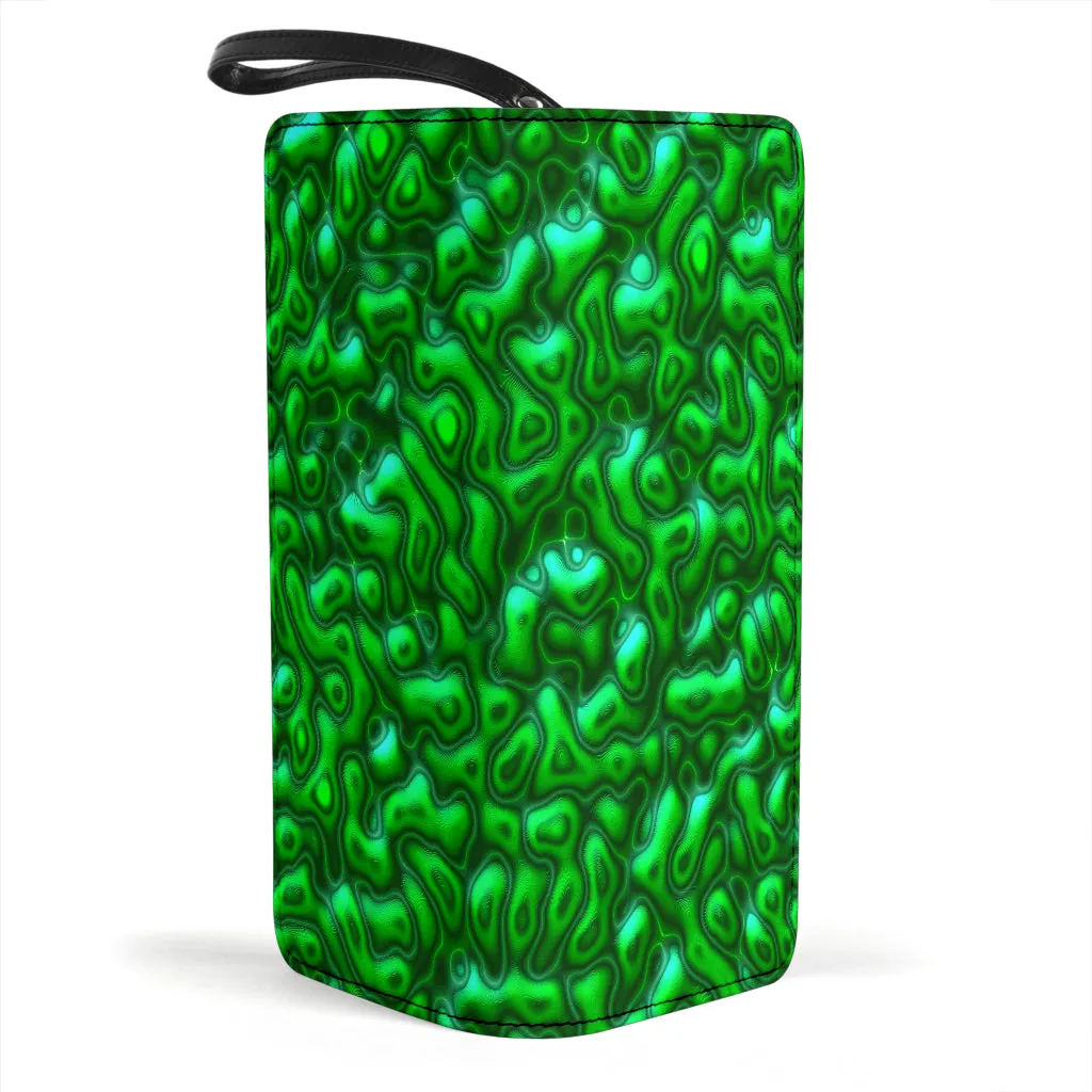 Clutch Purse - Green Marble