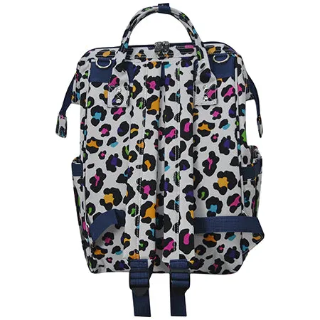 Colorful Leopard Travel Backpack