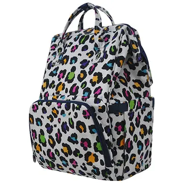 Colorful Leopard Travel Backpack