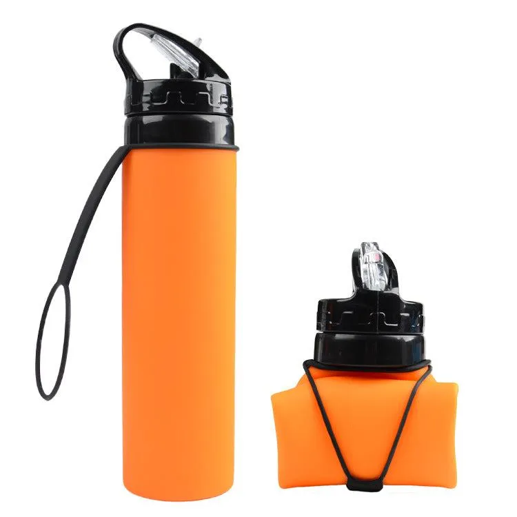 Dbeck® Collapsible Silicone Water Bottle for Outdoor Cycling