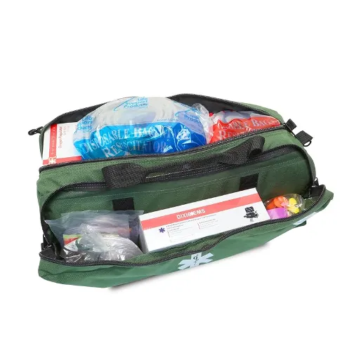 Dixie EMS O2 Duffle Responder Kit with Oxygen D Tank and Regulator