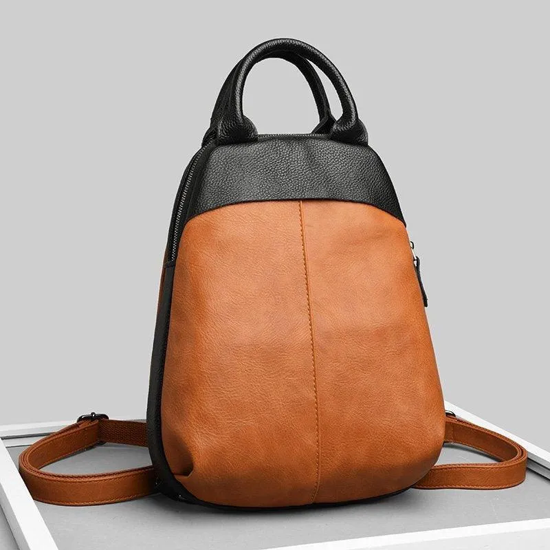 Eccentric Leather Backpack