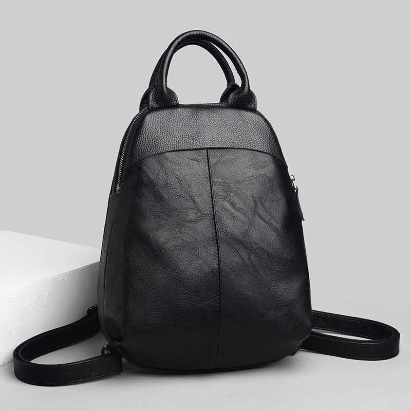 Eccentric Leather Backpack