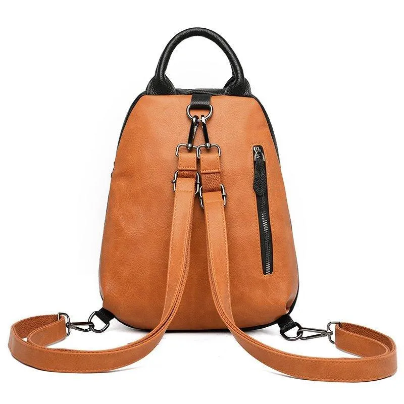 Eccentric Leather Backpack